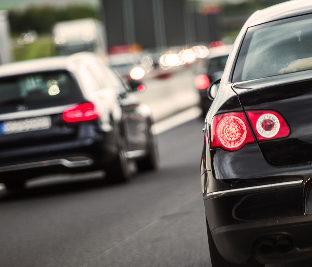 Abstand Auto Verkehr